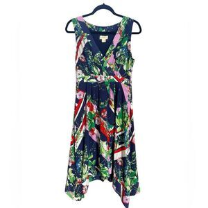 Anthropologie Spirited Midi Dress.  Size 10P